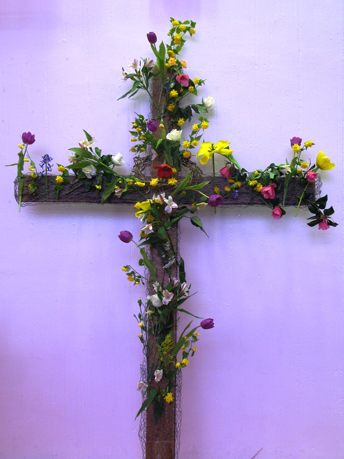The cross shows new life after death